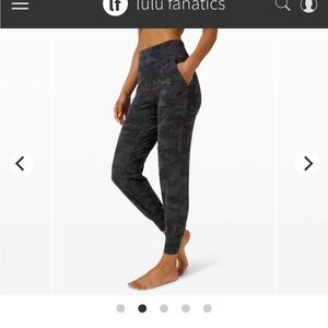 Lululemon Align Jogger 28"
Incognito Camo Multi Grey